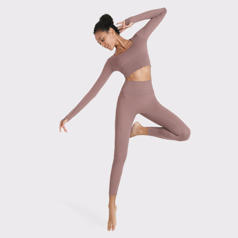 Beauty Back Yoga Suit