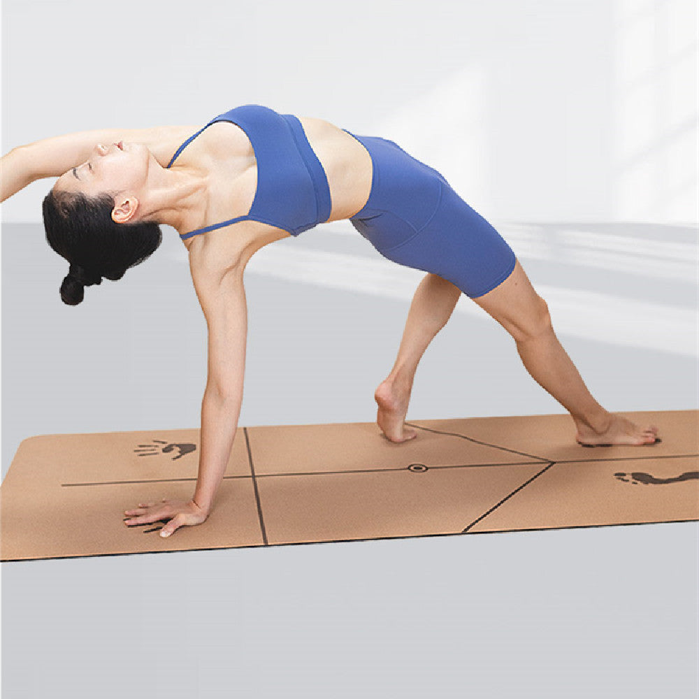 Cork Rubber Yoga Mat